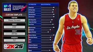 BEST PRIME BLAKE GRIFFIN BUILD IN NBA 2K25 [upl. by Lennad]