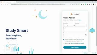 VitalSource Bookshelf إنشاء حساب جديد على منصة [upl. by Eneluqcaj]