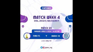 FIMA FC VS BRAVE FA  DYNASTY LEAGUE  MATCH WEEK 4 [upl. by Annat78]