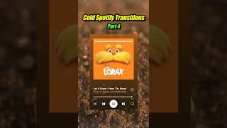 Coldest Spotify Transitions Part 4 🥶🥶🥶 shorts [upl. by Hyozo978]