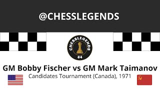 Bobby Fischer vs Mark Taimanov The Most OneSided Chess Match Ever [upl. by Veal]