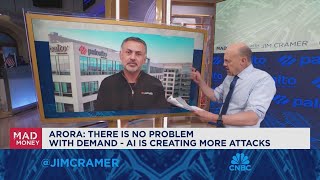 Theres no problem with demand AI is creating more attacks says Palo Alto Networks CEO [upl. by Dayir]