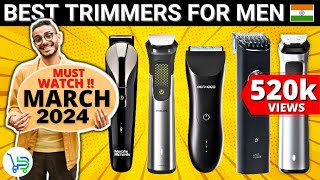 Top 5 Best Trimmers For men in India 2024  Best Trimmer for men  Best Trimmer for men 2024 [upl. by Oulman279]