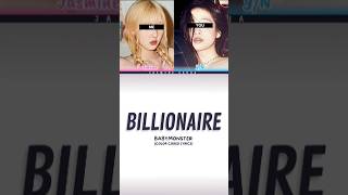 SING BILLIONAIRE WITH ME babymonster billionaire duet karaoke singwithme singwithjasmine [upl. by Fabron]