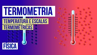 TERMOMETRIA temperatura e escalas termométricas  Física para o Enem  Flaverson Messias Batista [upl. by Ayerhs]