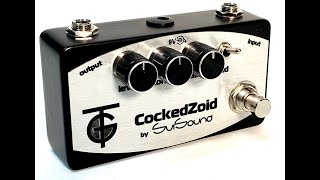 FUTone Tracii Guns CockedZoid Distortion Pedal Demo [upl. by Virgie13]