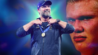 Jurgen Klopp odrzuca możliwość zakontraktowania Erlinga Haalanda LANDRI shorts [upl. by Cromwell]