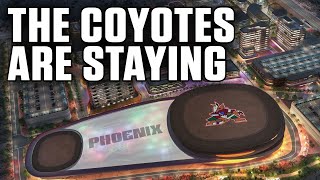 Arizona Coyotes Announce New Arena Plans Commit to Phoenix [upl. by Yardley942]