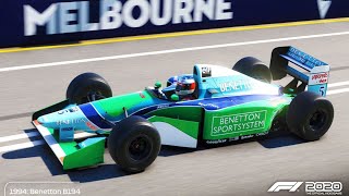 F1 2020  Benetton B194 HD [upl. by Anera]