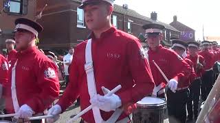 Shankill Protestant Boys  Brian Robinson Memorial Parade 2024 1 [upl. by Anikas]