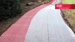 DuPont™ Plantex® GroundGrid®  Stabilisateur de surfaces  Tous terrains [upl. by Shamrao]