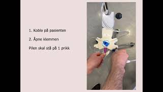 Peritonealdialyse CAPD Manuelt poseskift extraneal [upl. by Ripley131]