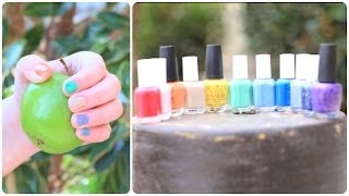 Spring Nail Polish Haul  Brooklyn and Bailey [upl. by Allerie637]