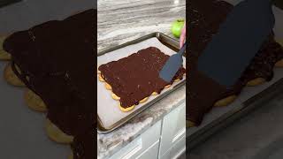 Caramel Apple Cracker Bark 🍏🍂 fallbaking baking easybaking easydessert fall nobake dessert [upl. by Julian]