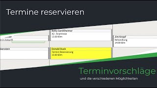 Terminreservierungen [upl. by Jorge]