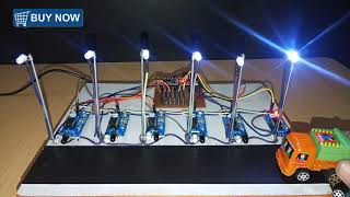 Smart Street Light Using Arduino  Auto Intensity Control Of Street Light [upl. by Adaran]