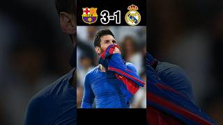 Barcelona vs Real Madrid Laliga 1617 football shorts [upl. by Nyloj]