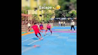 Escape 💫❤️shortvideo kabaddi shorts viralshort prokabaddi player escape [upl. by Enowtna814]