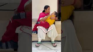 Anaya Ne Mumma Ko Gussa Dila Diya 😱🤣 nannuchunnu comedy shorts [upl. by Anailil]