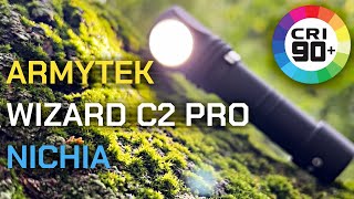 ДЛЯ ТЕХ КОМУ ВАЖЕН КАЧЕСТВЕННЫЙ СВЕТ  ARMYTEK WIZARD C2 PRO NICHIA [upl. by Edylc]