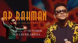 AR Rahman Live show  Australia  Tamil songs trending arrahman [upl. by Nannah]