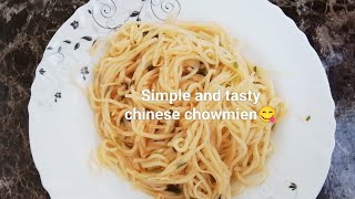 simple and tasty chinese chowmien [upl. by Bryana]