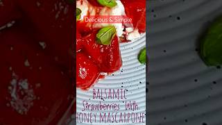 OMY So Good Strawberry Dessert  strawberries dessert easyrecipe [upl. by Samy]