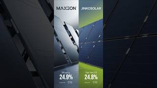 JinkoSolar vs Maxeon Who Wins the Efficiency Battle [upl. by Elkin]