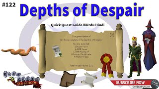 OSRS│How To Complete The Depths of Despair Quest 2021│Urdu Hindi [upl. by Satterlee]