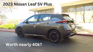 2023 Nissan Leaf SV PlusWorth nearly 40k [upl. by Atoked711]