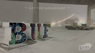 12042024 Lake Effect Snow Rolls into Downtown Buffalo [upl. by Aserej652]