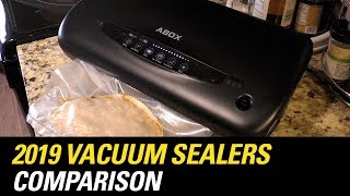 Vacuum Sealer Machine Comparison ABOX vs Xin Bao Long [upl. by Lehctim]