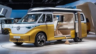 2025 Volkswagen ID Buzz Camper  The Ultimate Electric Adventure Vanquot [upl. by Atined]