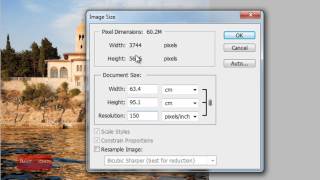 Photoshop Tutorial  How To Change the DPI 60 Seconds Beginner [upl. by Ymmij]