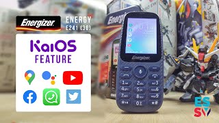 KaiOs Features On Energizer Energy E241  Whatsapp  Facebook  Youtube  Google Maps Etc [upl. by Neenaej285]