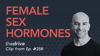 Female sex hormone system PMS menopause hormone replacement therapy and more  Peter Attia [upl. by Ennoitna]