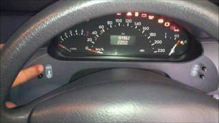 How to reset your Service Indicator on a Mercedes AClass [upl. by Ormsby]