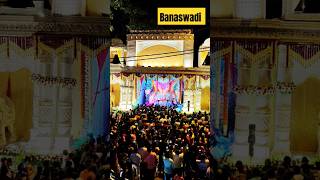 Banaswadi bus stand ganeshchaturthi ganapatibappamorya decoration crowd celebration [upl. by Tilford63]