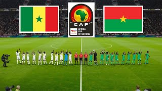 Senegal vs Burkina Faso  AFRICA CUP OF NATIONS QUALIFICATION 2025 [upl. by Ahsinhoj535]