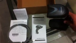 Unboxing Datalogic GD4400 Lector código de Barras [upl. by Dyrraj449]