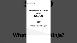 SameDay Emergency Loans Up to 5000 creditninja emergencyloans badcreditloans [upl. by Galan]