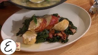 Chicken Roulades with Swiss Chard  Emeril Lagasse [upl. by Aronel]