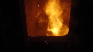 Furnace View of Bubbling Fluidised bed Boiler 1 [upl. by Nygem885]