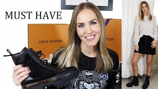 Louis Vuitton Laureate Desert Boots ReviewReveal [upl. by Januarius661]