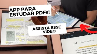 O MELHOR APP PARA LEITURA DE PDFs COLLANOTE  STUDY AUGUSTO [upl. by Halonna]