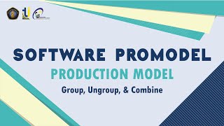 SOFTWARE PROMODEL Production Model  Group Ungroup amp Combine [upl. by Morna]