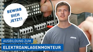 Jetzt deine Zukunft sichern  Ausbildung zum Elektroanlagenmonteur mw bei ABUS Kransysteme [upl. by Herzberg]