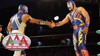 TRIPLEMANÍA XXXII Monterrey Parte 3  Lucha Libre AAA [upl. by Ahsilram59]