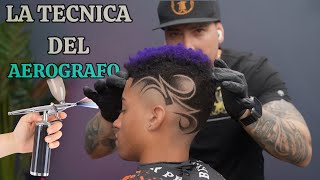 Dominando el Arte del Aerógrafo en el Cabello  Tutorial Paso a Pasoquot [upl. by Sarilda102]