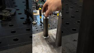 Heavy Duty Door Hinge using a ball bearing weld make architecture shorts [upl. by Tiffa]